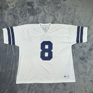 Vintage Dallas Cowboys Jersey Mens 2XL NFL Football Troy Aikman Logo Athletic